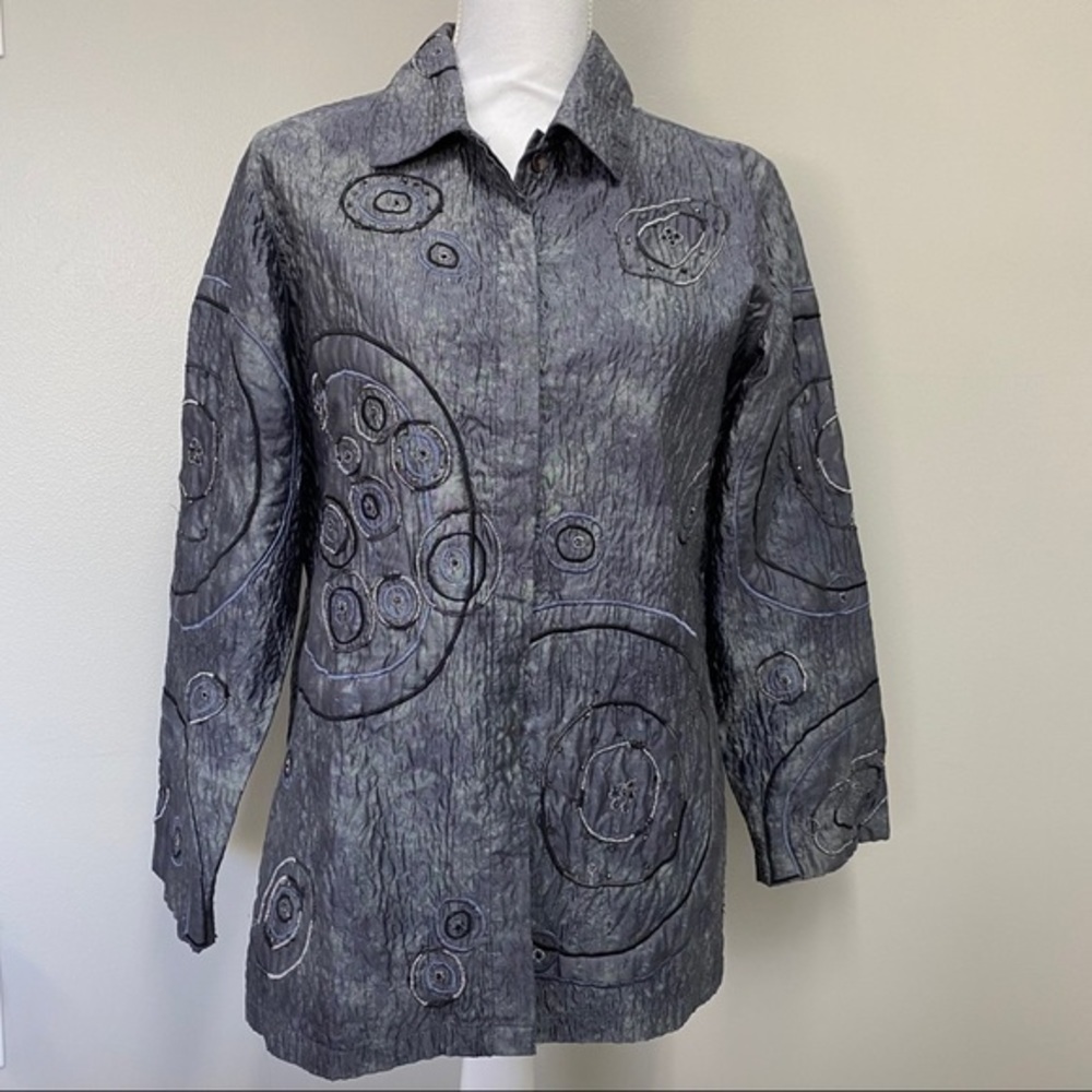 Chico’s Design Silk Top Size 1